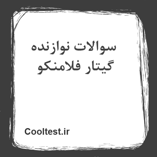 سوالات نوازنده گیتار فلامنکو
