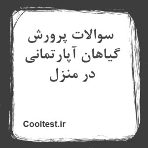 سوالات پرورش گیاهان آپارتمانی در منزل